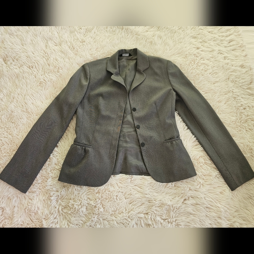 Mastina Gray Blazer and Skirt Set - Picture 2 of 7